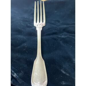 Christofle Chinon Silverplate Dinner Fork 8 1/4"